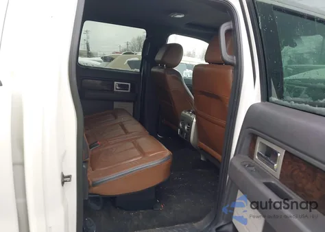 2013 Ford F-150 Platinum из США, поврежденный, VIN 1FTFW1EF0DFB20749